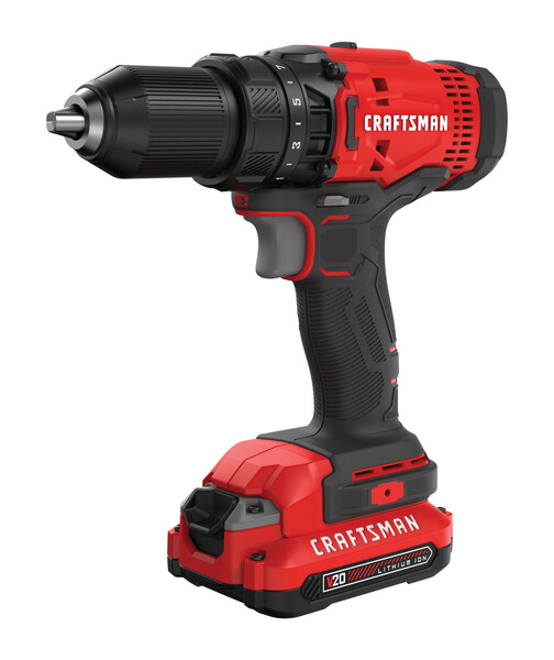 Craftsman CMCD700C1 V20* Cordless 1/2-in. Drill/Driver Kit