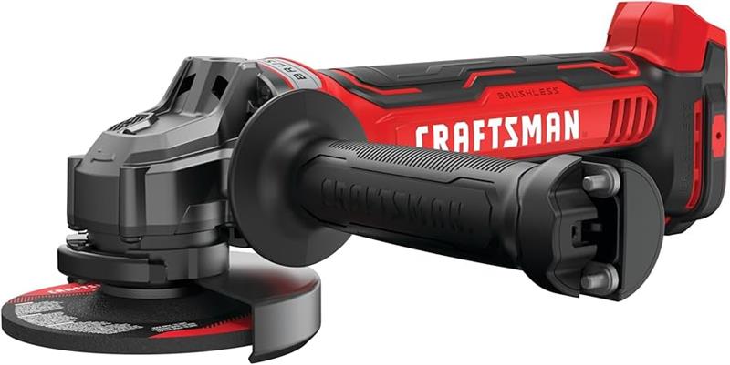 Craftsman CMCG450B V20* Brushless Cordless Angle Grinder -Tool Only