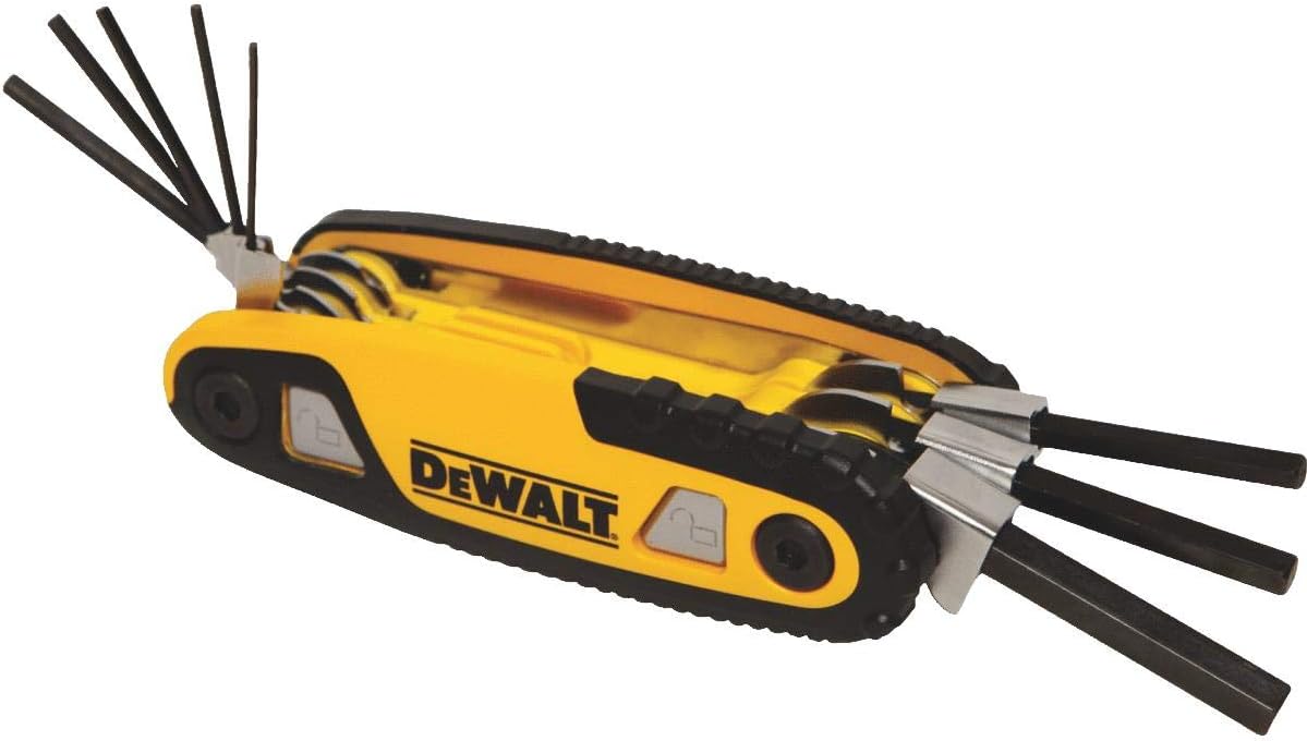 DEWALT DWHT70263M Folding Locking Hex Key Set, MM