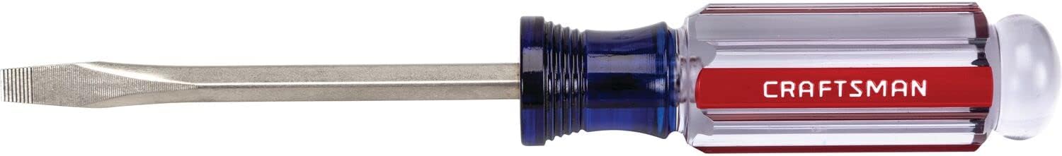 CRAFTSMAN 1/4-in. x 4-in. Slotted Acetate Screwdriver