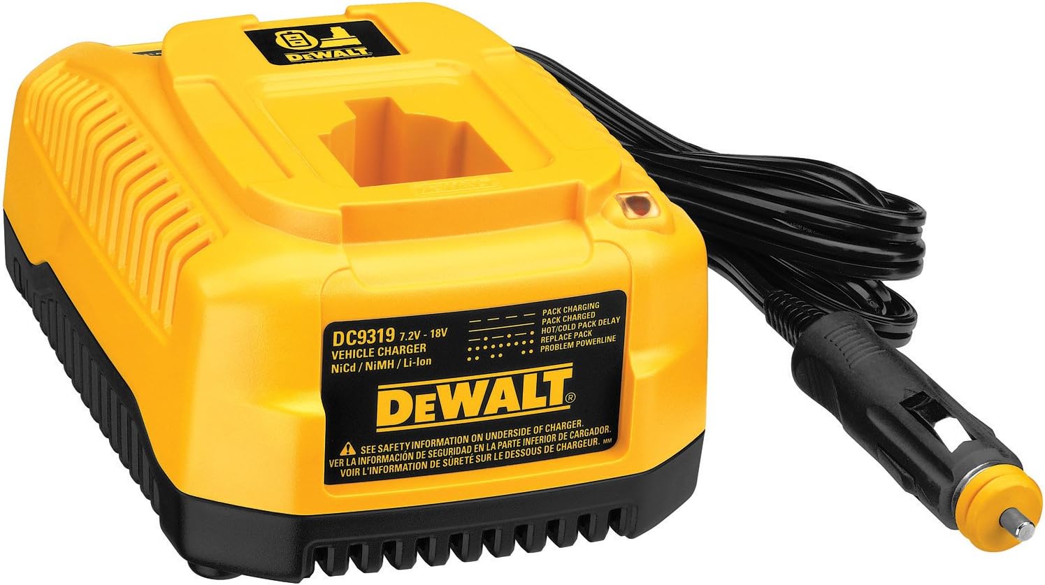 DEWALT DC9319 Vehicle Battery Charger, M