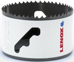 Lenox Tool Company & American Saw MFG 3004141L - Toothed Hole Saw - Toothed, Bi-Metal, 2-9/16 in Saw Diameter, Hole Saw Only