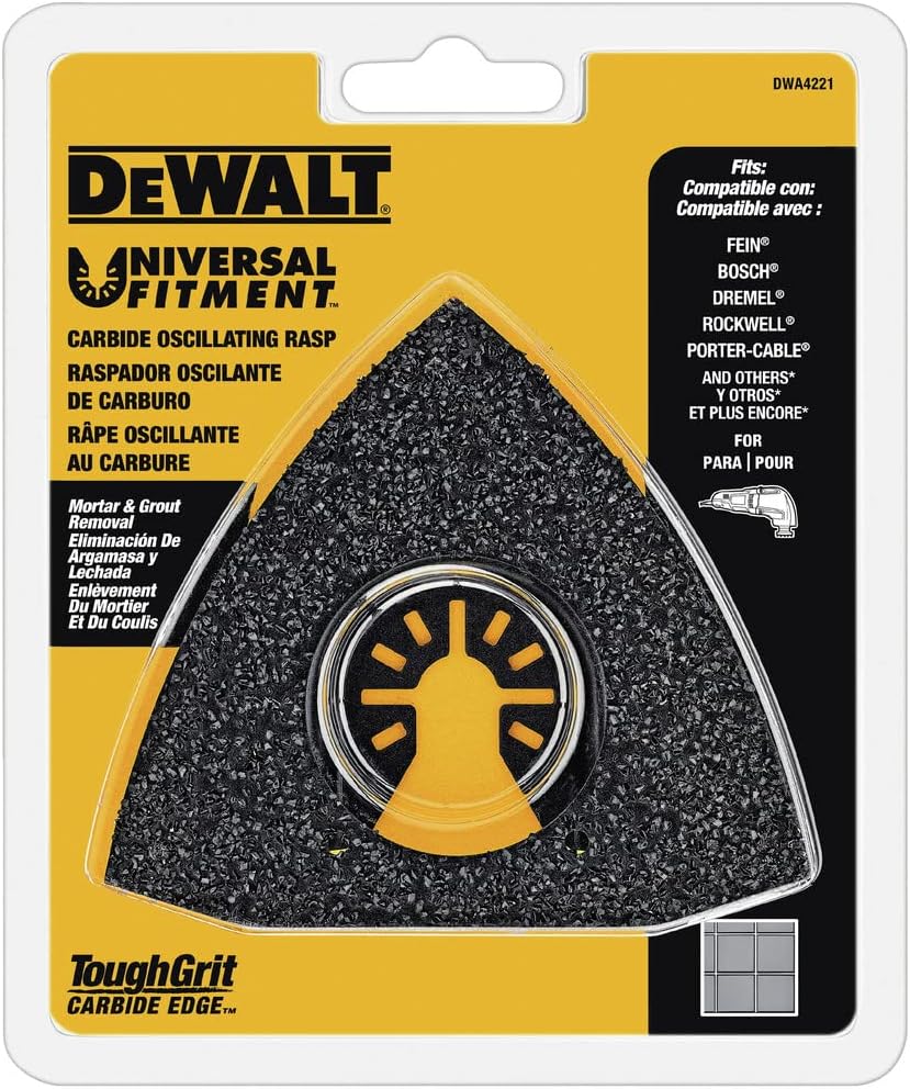 DEWALT Dwa4221 Oscillating Carbide Rasp
